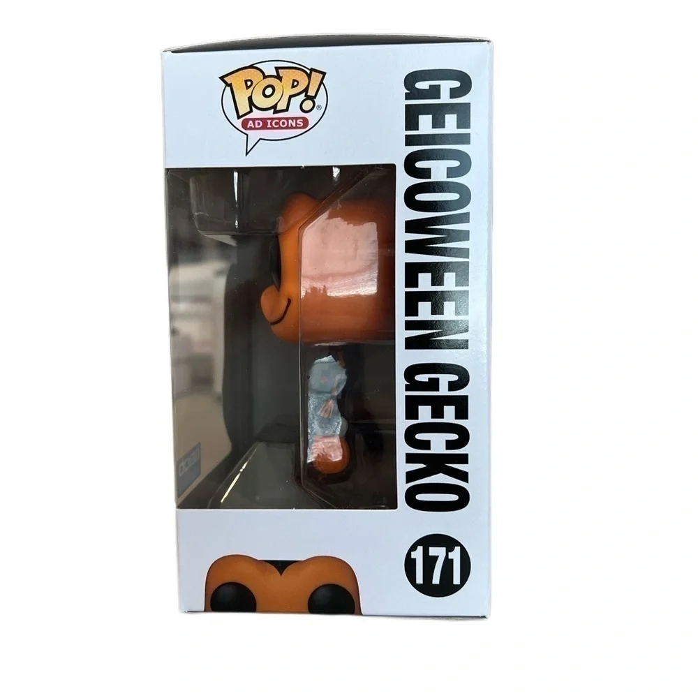 BNIB Limited Edition Geicoween Orange Gecko Funko Pop Ad Icons #171